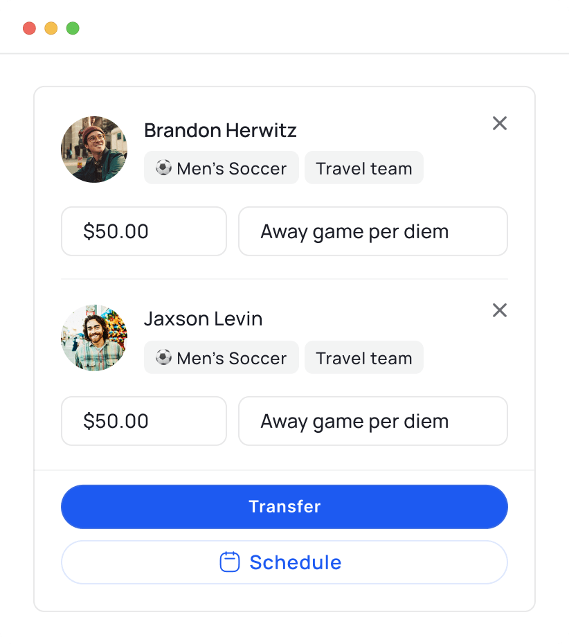 Track contact spending and receipts with Crowded 3 min Crowded
