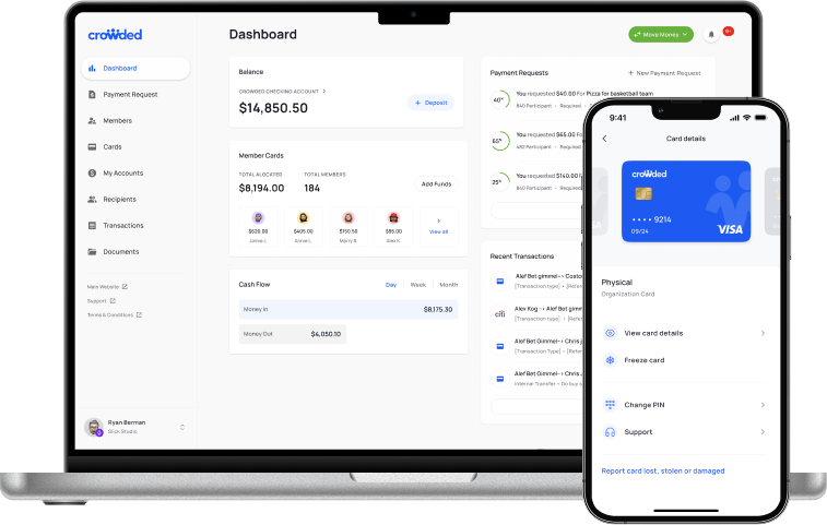 One platform for all your organizations financial needs Crowded