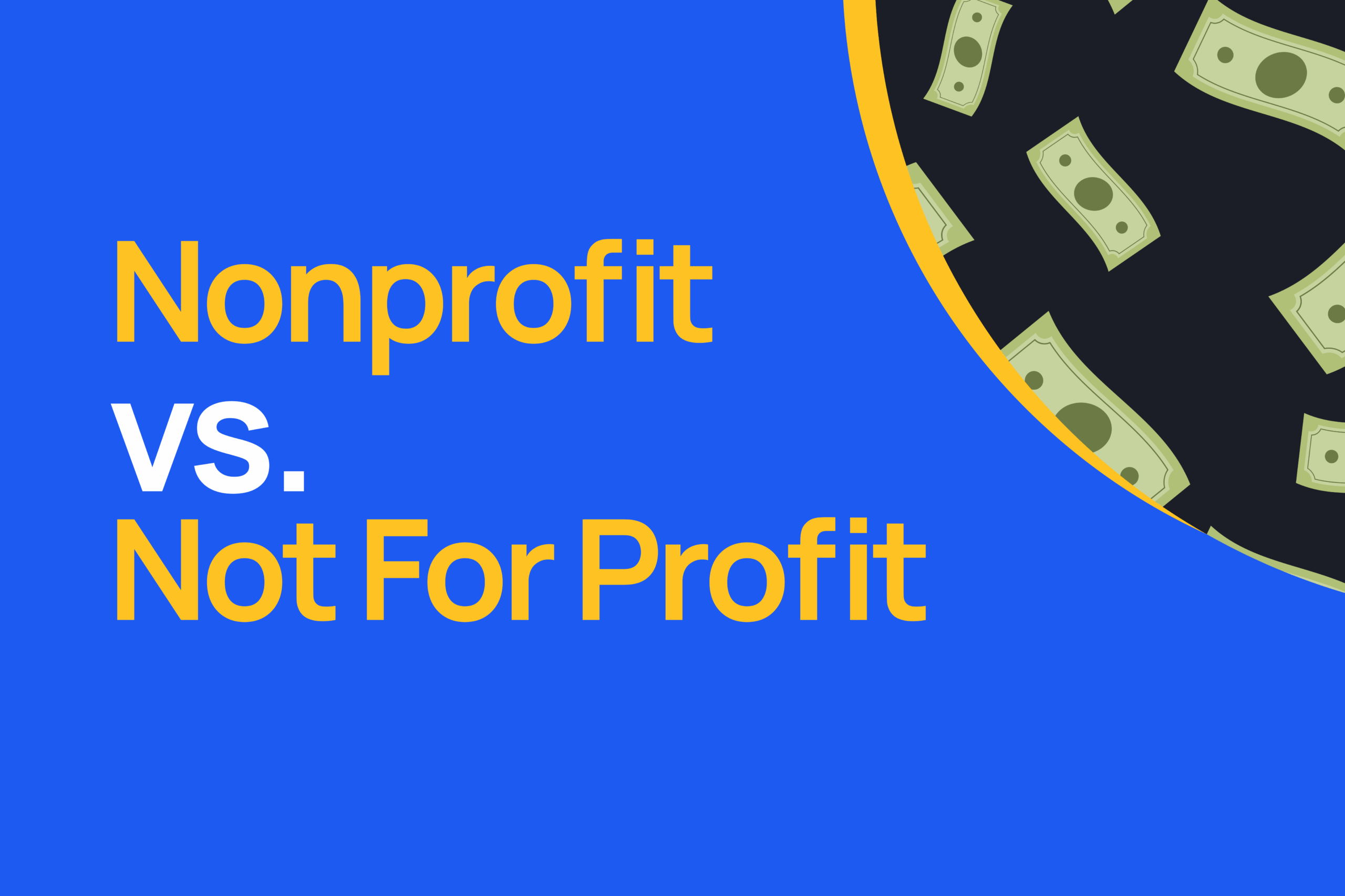 nonprofit vs not for profit