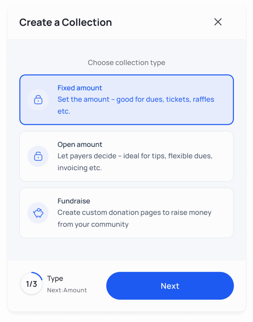 Popup.create collection 2 min Crowded