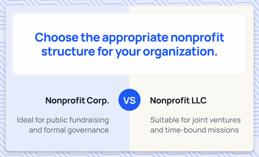 llc vs nonprofit