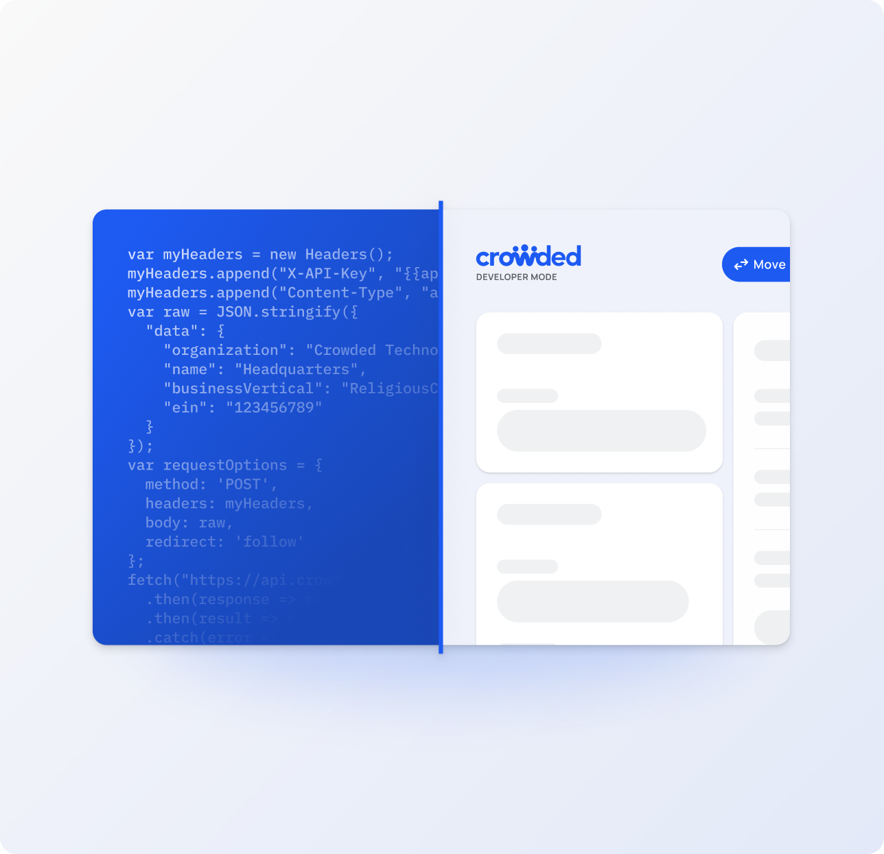 Integrate with Crowded via API Crowded