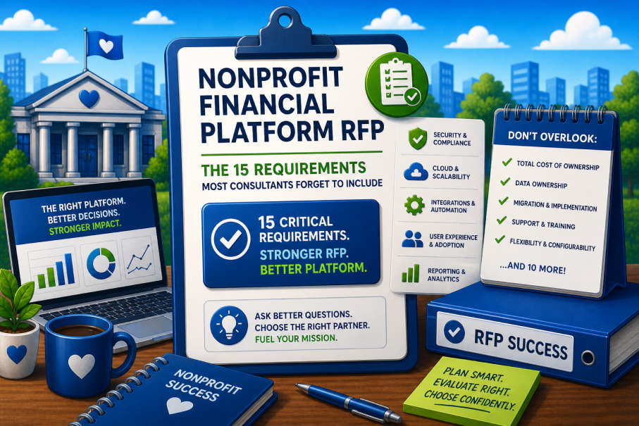 nonprofit financial platform RFP