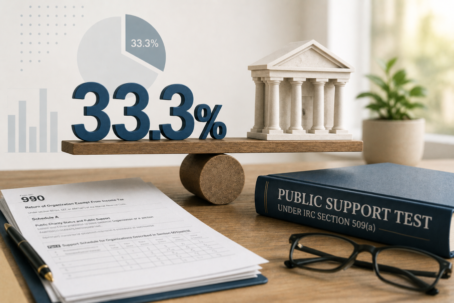 nonprofit public support test