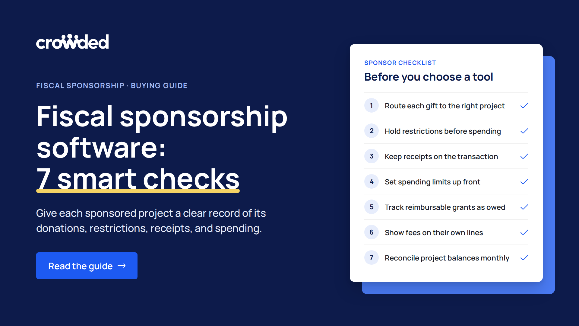 fiscal sponsorship software